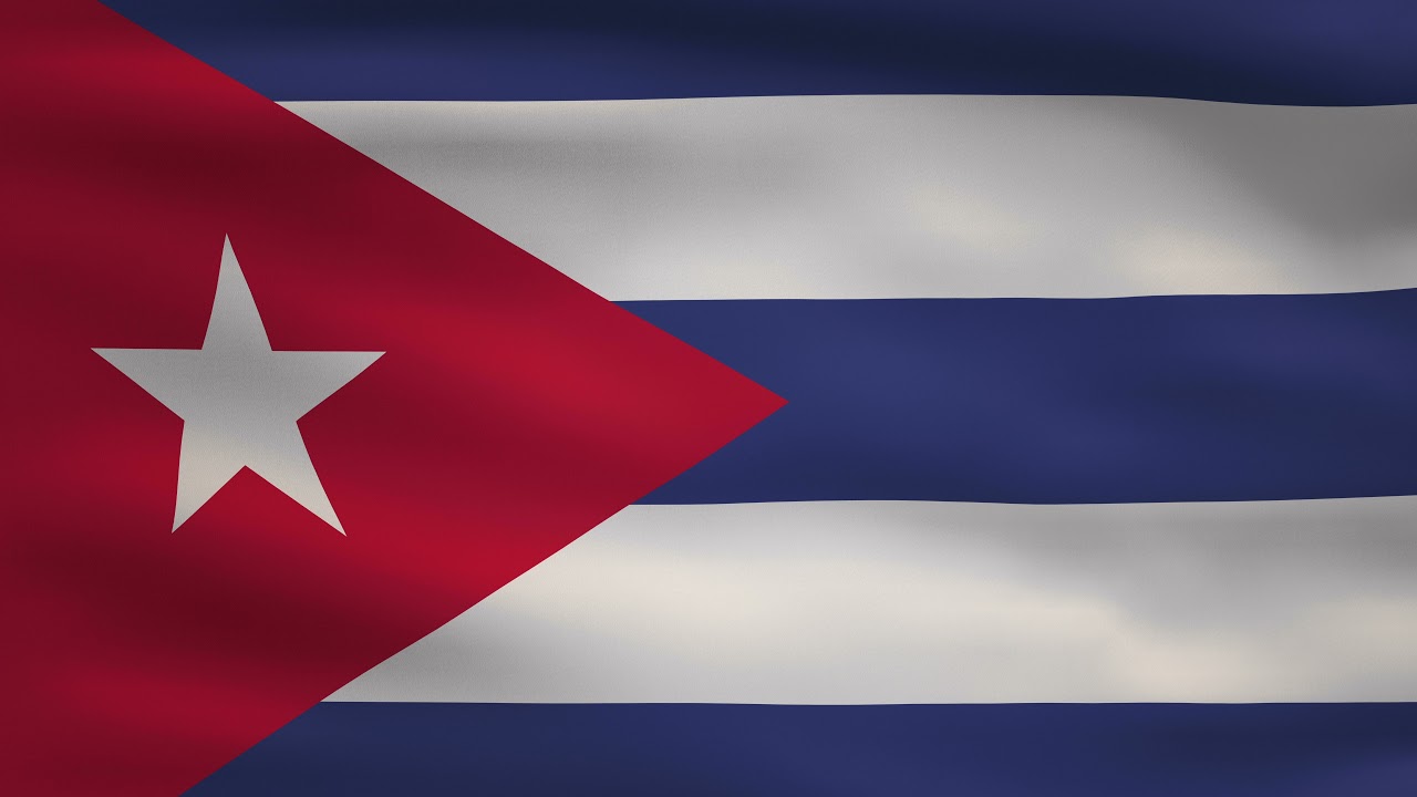 Cuba Country Flag Animation | 4k | Flags of the World