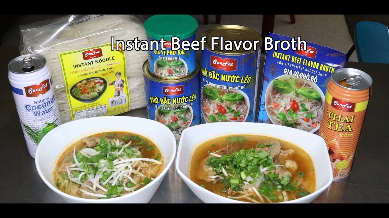 How to make pho in 10 mins