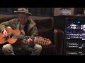 Keith Richards playing on his 10string acoustic guitar | rehearsals | The Rolling Stones