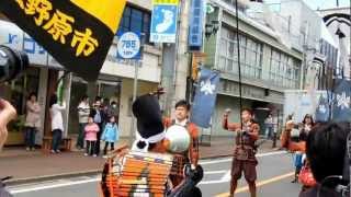 preview picture of video '第４１回信玄公祭り　山梨県上野原市パレード（国道２０号）'