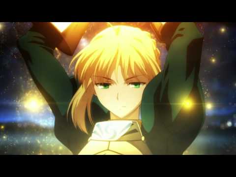 Fate/Zero Saber Excalibur Scene