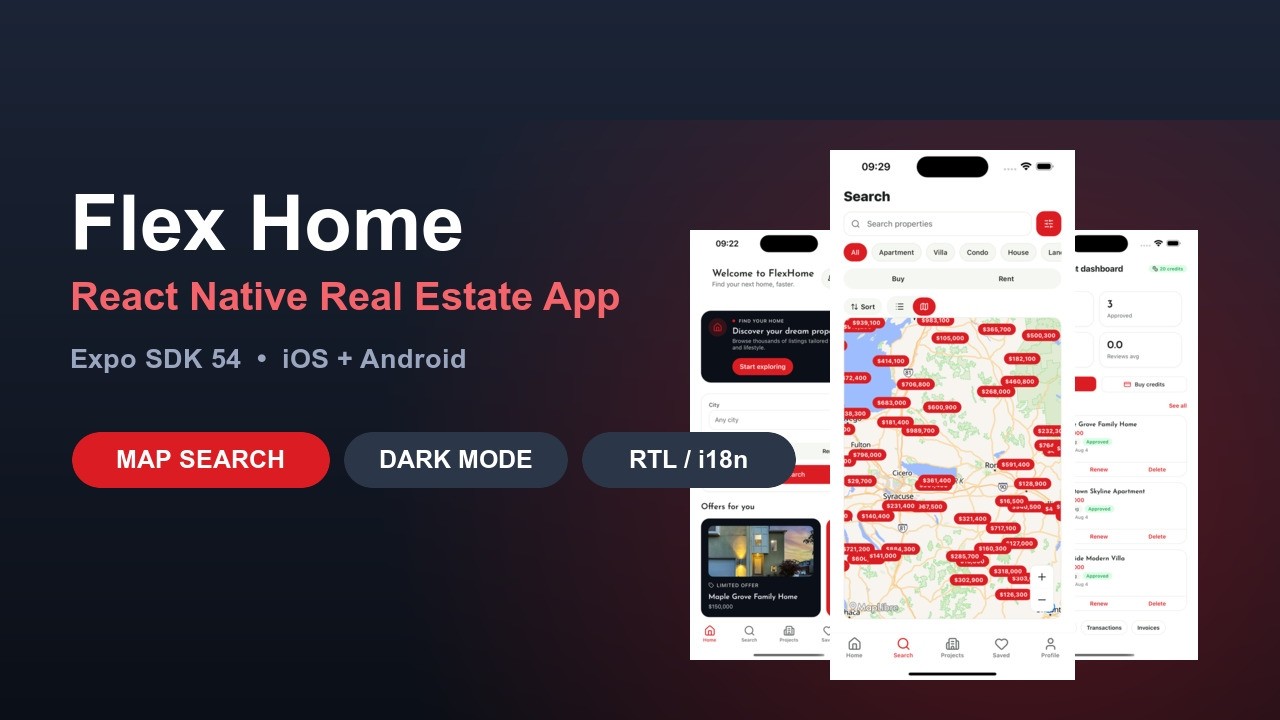 Watch the Flex Home demo video on YouTube