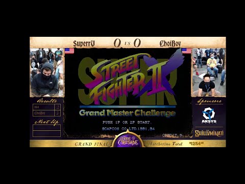 Grand Final Super Street Fighter 2X. EVO 2022