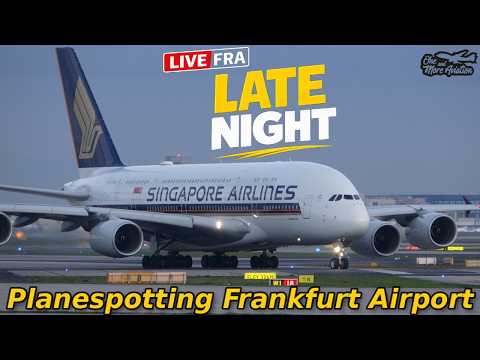 🔴LIVE Planespotting Frankfurt am Pfingstsonntag 25 Betrieb