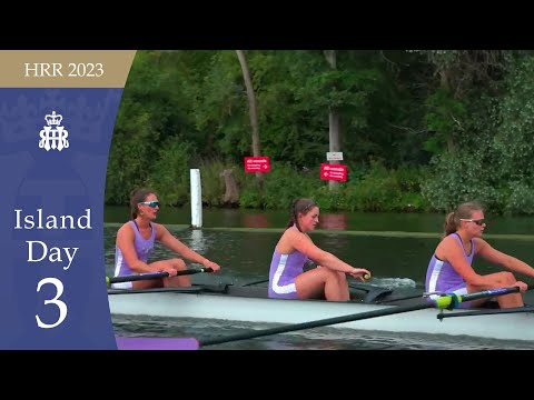 Durham University v Radcliffe Crew 'A', USA  - Island | Henley 2023 Day 3