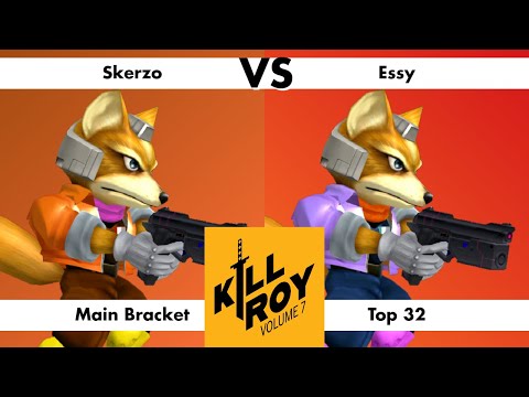 Kill Roy Vol. 7 - Skerzo (Fox) Vs. essy (Fox) - Melee Singles - Top 32