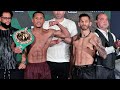 DEVIN HANEY & JORGE LINARES WEIGH IN & FACE OFF! BOTH SHREDDED AHEAD OF TITLE FIGHT!