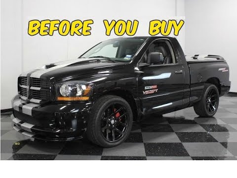 Watch This BEFORE You Buy a Dodge Ram SRT10 (AKA Viper Truck)