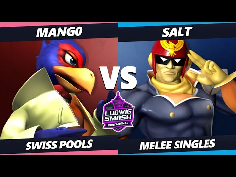 Ludwig Invitational - Mango (Falco) Vs. Salt (Captain Falcon) SSBM Melee Tournament