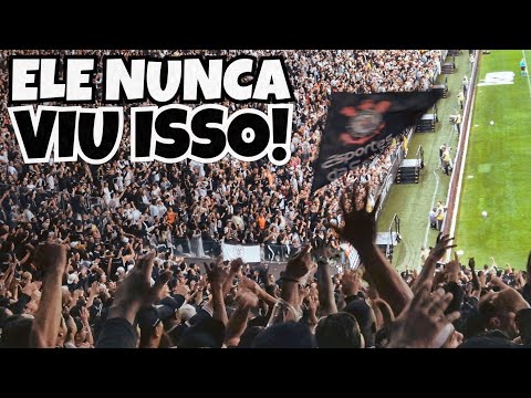 FIEL TORCIDA IMPRESSIONA HULK em CORINTHIANS 1x0 ATLÉTICO-MG! A ARENA TREMEU