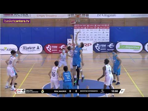 F4infantil Masc. REAL MADRID vs MOVISTAR ESTUDIANTES - FINAL. Liga U14M. FBMadrid 2021