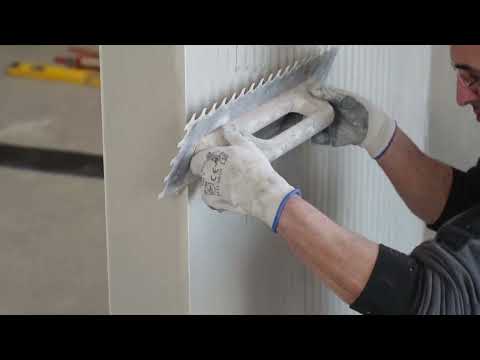 Come realizzare la finitura interna sulle pareti in Ytong