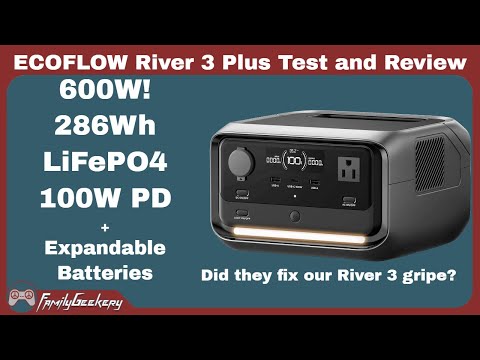 ECOFLOW River 3 Plus Full Test and Review / Solar Generator or UPS?