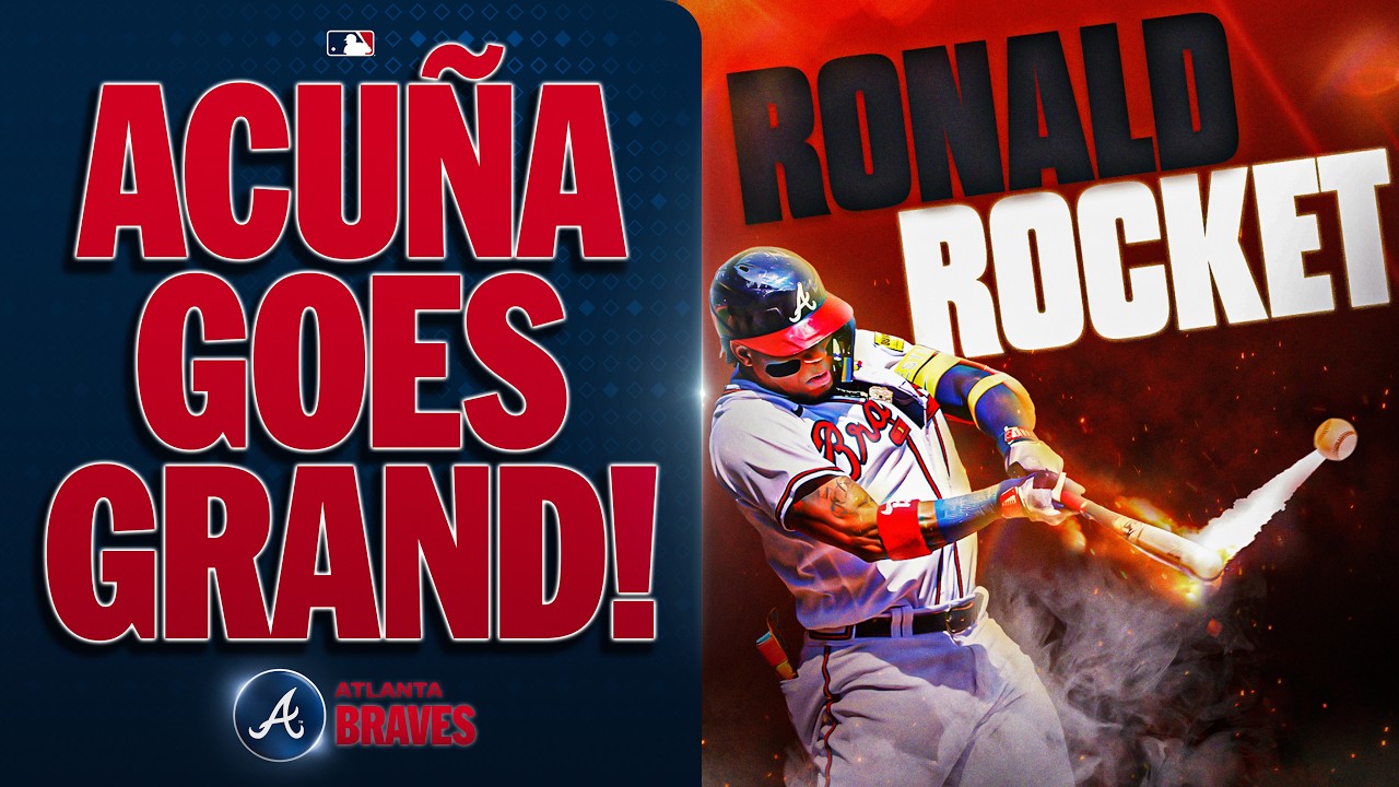Ronald Acuña Jr. hits a GRAND SLAM over the GREEN MONSTER! 🔥💪 | MLB Highlights