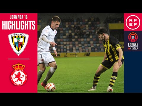 Resumen #PrimeraFederación | Barakaldo CF 3-0 CyD Leonesa | Jornada 16 | Temporada 2024/25