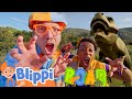 Dino Dance Song | Brand New BLIPPI and MEEKAH Science Songs for the Family