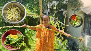 ডাটা দিয়ে নয় মিশালি নিরামিষ রান্না Data diye 9mishali niramish ranna