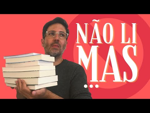 BOOK TAG NÃO LI, MAS... 📚 E QUAL LIVRO DEVO LER?