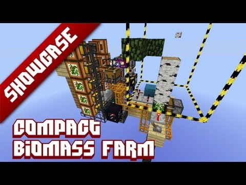 FTB Showcase: Compact biomass farm [Feed The Beast]