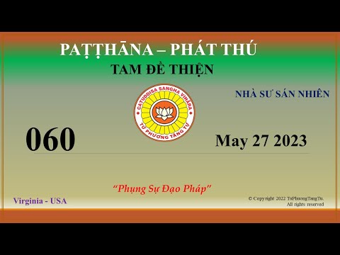 060 - Patthana - Sư Sán Nhiên – 27 de maio de 2023 (27 de maio de 2023)