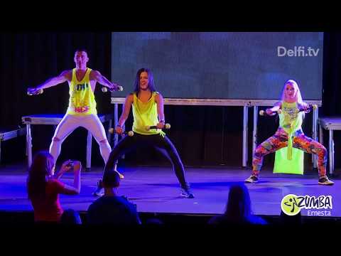 Zumba with Ernesta - Sean Paul, J. Balvin - Contra La Pared - ZUMBA TONING - choreo by Daria Fitness