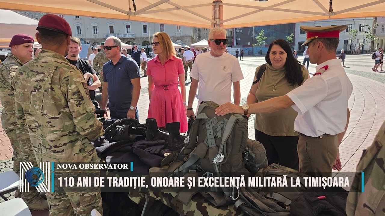 110 ani de tradiție, onoare și excelență militară la Timișoara