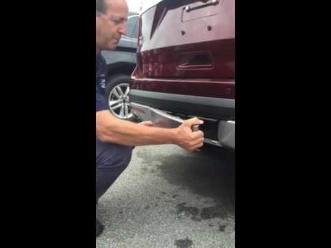 Explorer 2016 Hitch cover removal