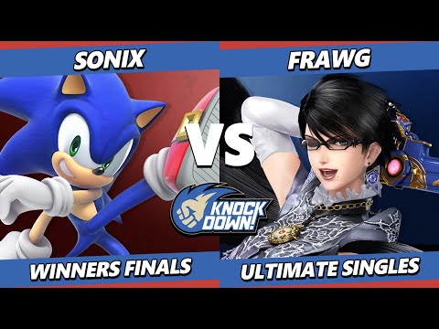 Knockdown 86 Winners Finals - Sonix (Sonic) Vs. Frawg (Bayonetta, Steve) Smash Ultimate - SSBU