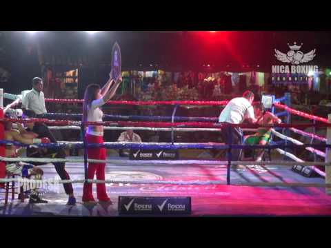 Alvaro Lagos VS Jose Hernandez - Nica Boxing Promotions
