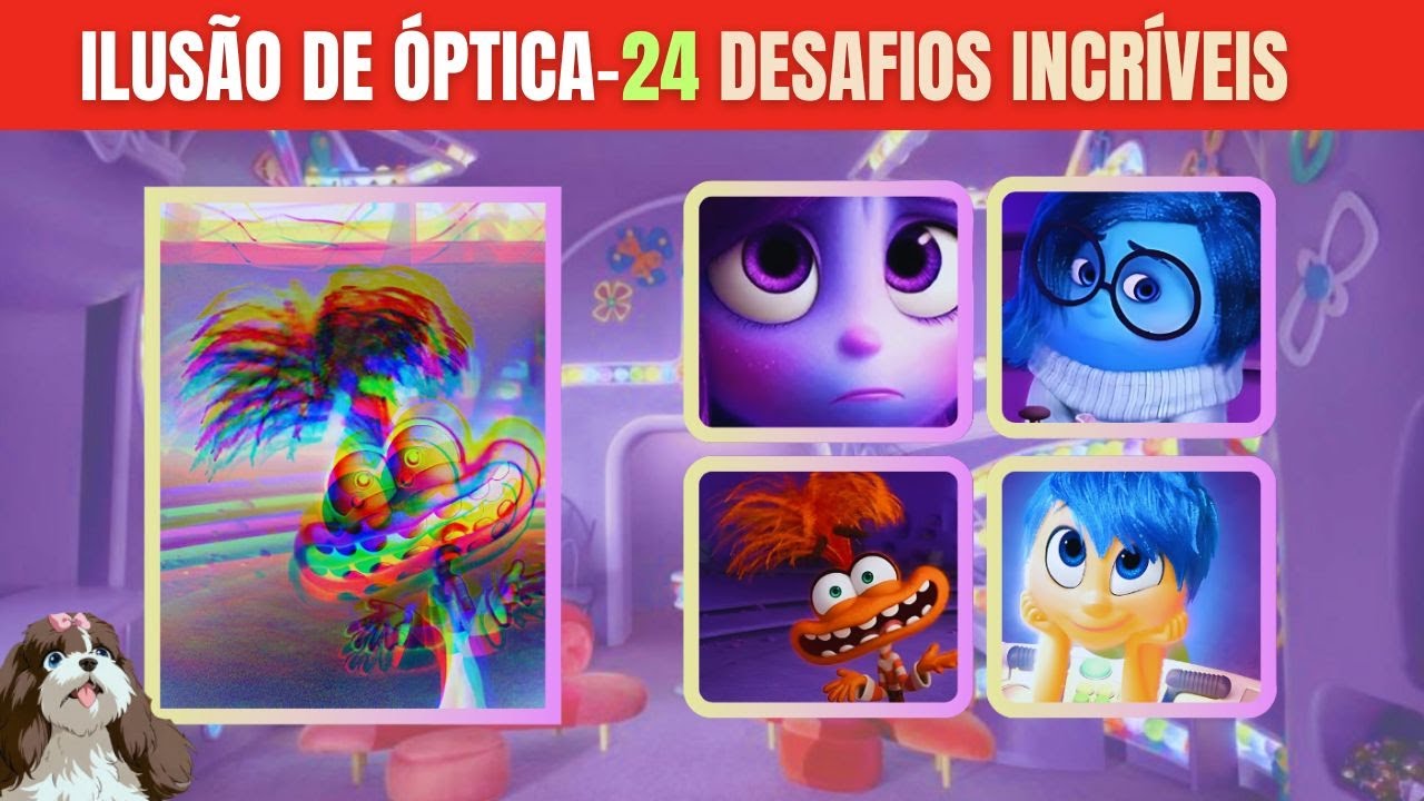 UM MUNDO INEXPLORADO DAS ILUSÕES DE ÓTICA| DIVERTIDA MENTE 2