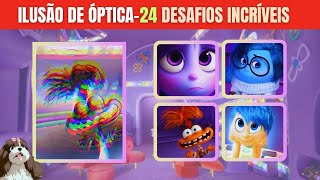 UM MUNDO INEXPLORADO DAS ILUSÕES DE ÓTICA| DIVERTIDA MENTE 2