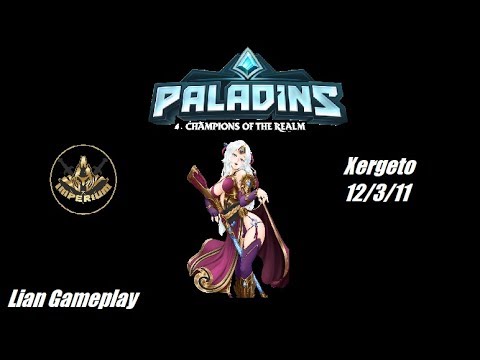 XergetO Lian Gameplay | Paladins Ranked Gameplay With FishWeeb
