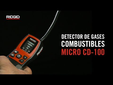 RIDGID Detector de gases combustibles micro CD-100