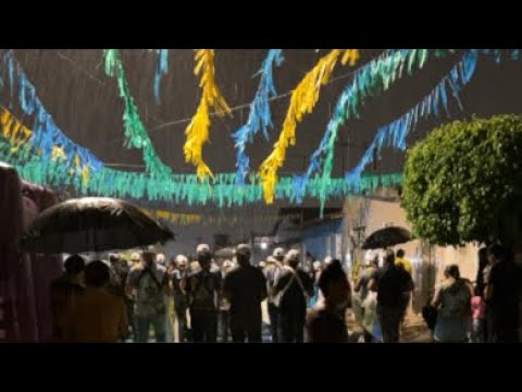 Banda Ronaldo Show na Rua da Copa em Pedras de Fogo