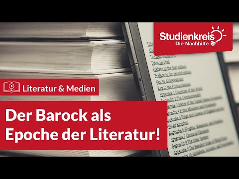 Der Barock als Epoche der Literatur! | Literatur verstehen mit dem Studienkreis