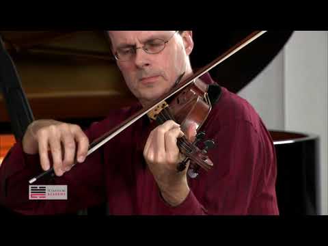 VIOLIN MASTERCLASS - WIENIAWSKI VIOLIN CONCERTO NO 2 2ND MOV - RUDOLF KOELMAN