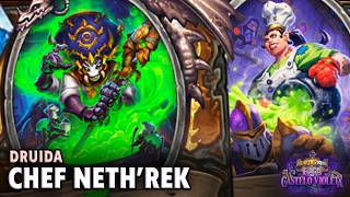 Druida Chef Neth'rek 🥘 Ganhando 10 de Mana no Final do Turno 5 🥘 Deck na Descrição - Hearthstone