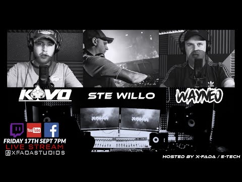 Mc Kavo, Mc Wayneo & DJ Ste Willo join us in Studio on the LIVE Stream