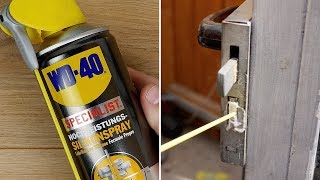 Quietschende Türen, Türgummi am Auto pflegen & vieles mehr! SILIKONSPRAY von WD40 - Anwendungen!