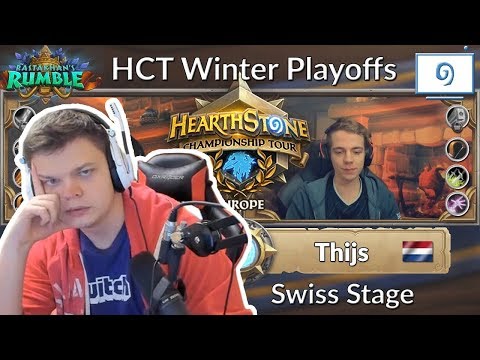 Сильвер смотрит: Ostkaka vs Thijs (Freeze Mage Mirror) - BlizzCon 2015