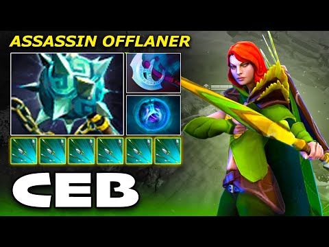 Ceb WINDRANGER [A Tier OFFLANE 7.35d] - Full Match Dota Class