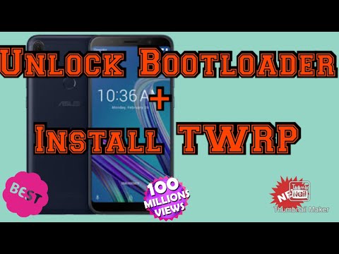 HOW-TO UNLOCK BOOTLOADER AND FLASH TWRP RECOVERY ON YOUR ASUS ZENFONE MAX PRO M1 (UPDATED 2020)