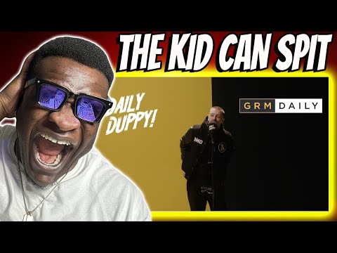American Rapper Reacts To | Aitch - Daily Duppy | GRM Daily (REACTION)