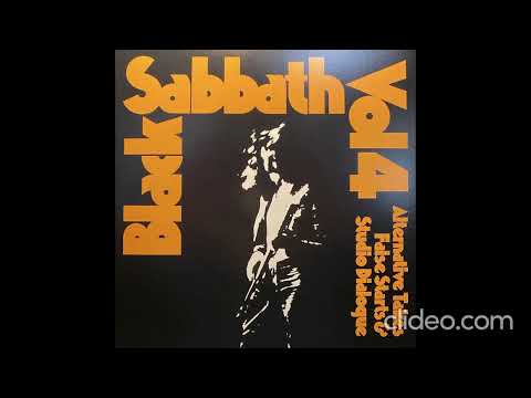Black Sabbath - Vol 4 Alternative Takes, False Starts & Studio Dialogue Continued (Side E)