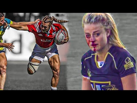 THE VICIOUS SIDE Of Women's Rugby | Watch These Ladies Dish Out Some BIG HITS & MONSTER TACKLES