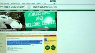 Slippery Rock University's Transfer Application Process