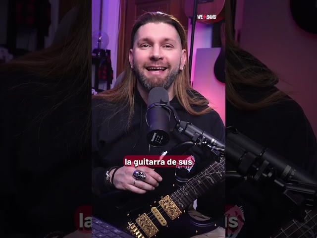 Vídeo relacionado con James Hetfield (Metallica) - Guitarra en miniatura - Regalos musicales - Adorno hecho a mano