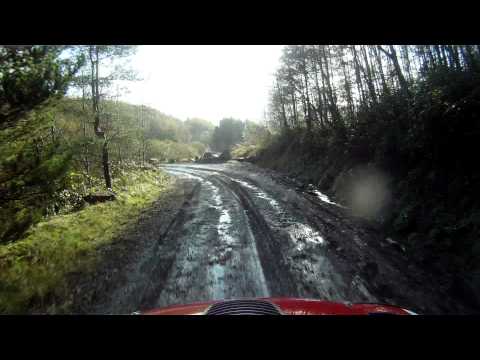 Dani Sordo testing in MINI WRC at Walters Arena - 1 November