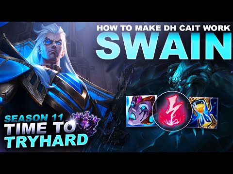 HOW TO MAKE DH CAITLYN WORK... SWAIN! - Time to Tryhard | League of Legends