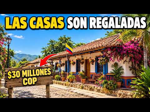 7 Pueblos donde Comprar Casa en Colombia es Increíblemente BARATO